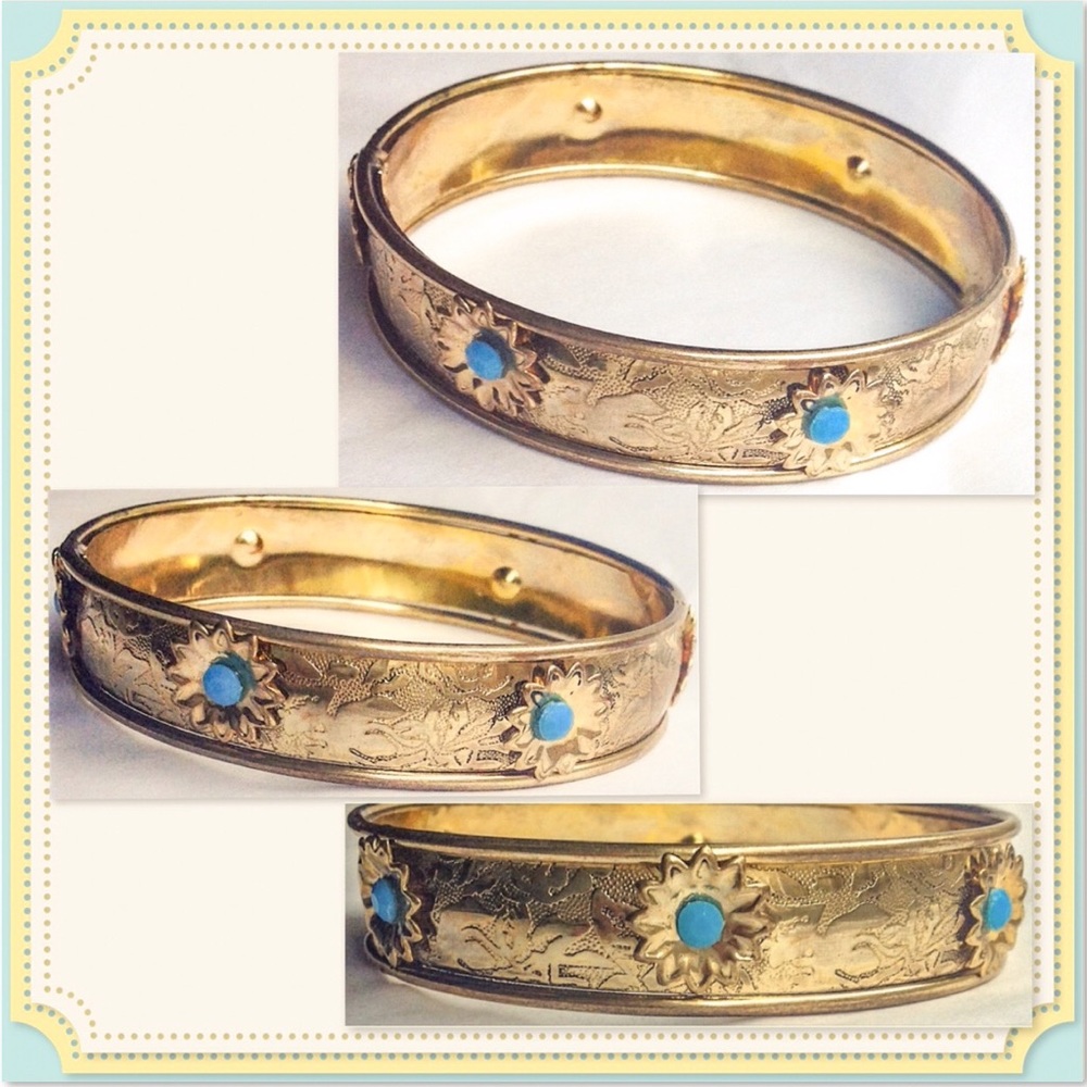 💠Lovely VINTAGE Embellished Bracelet. NEW w/o Tag - Picture 2 of 3